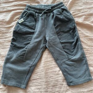 Zara Kids Slate Gray Jogger Sweatpants